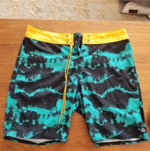Board Shorts, Reef, tie dye
